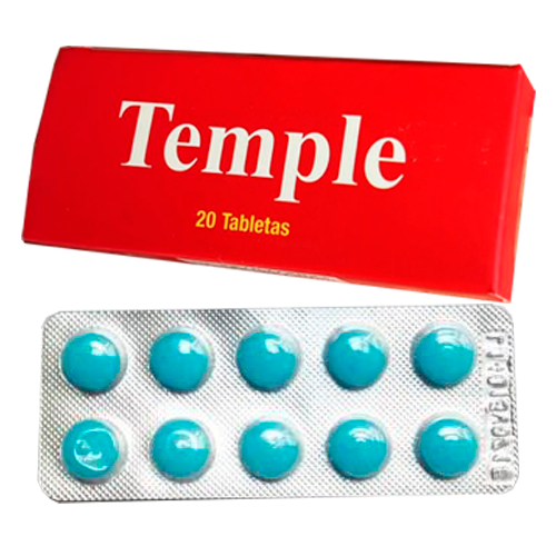 Potenciador Masculino Temple Sildenafil