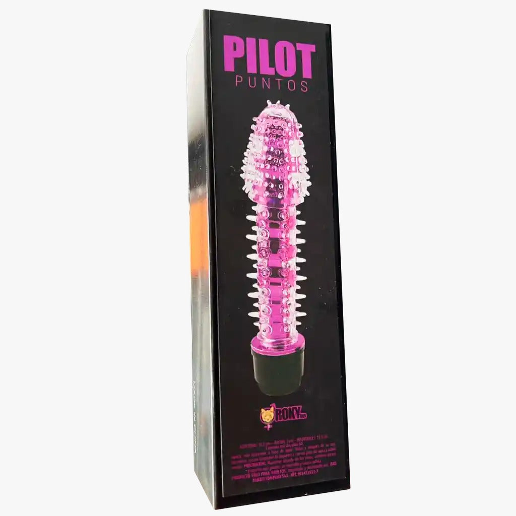 Vibrador Consolador Pilot Estriado