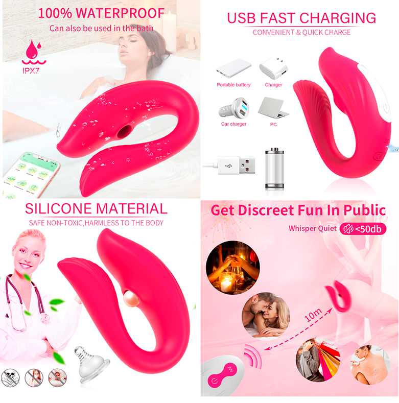 Succionador de Clitoris Bluetooth
