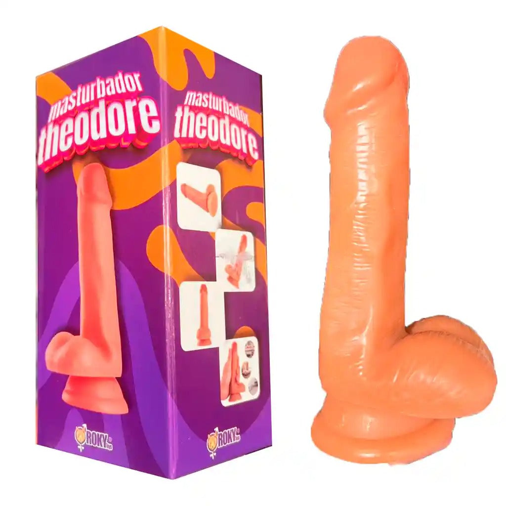 Dildo Consolador Chupa Ventosa Teodoro Testiculos