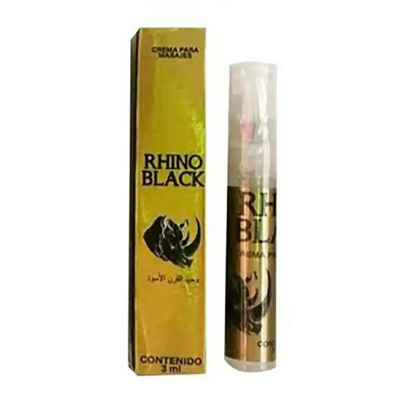 Retardante Masculino Rhino Black