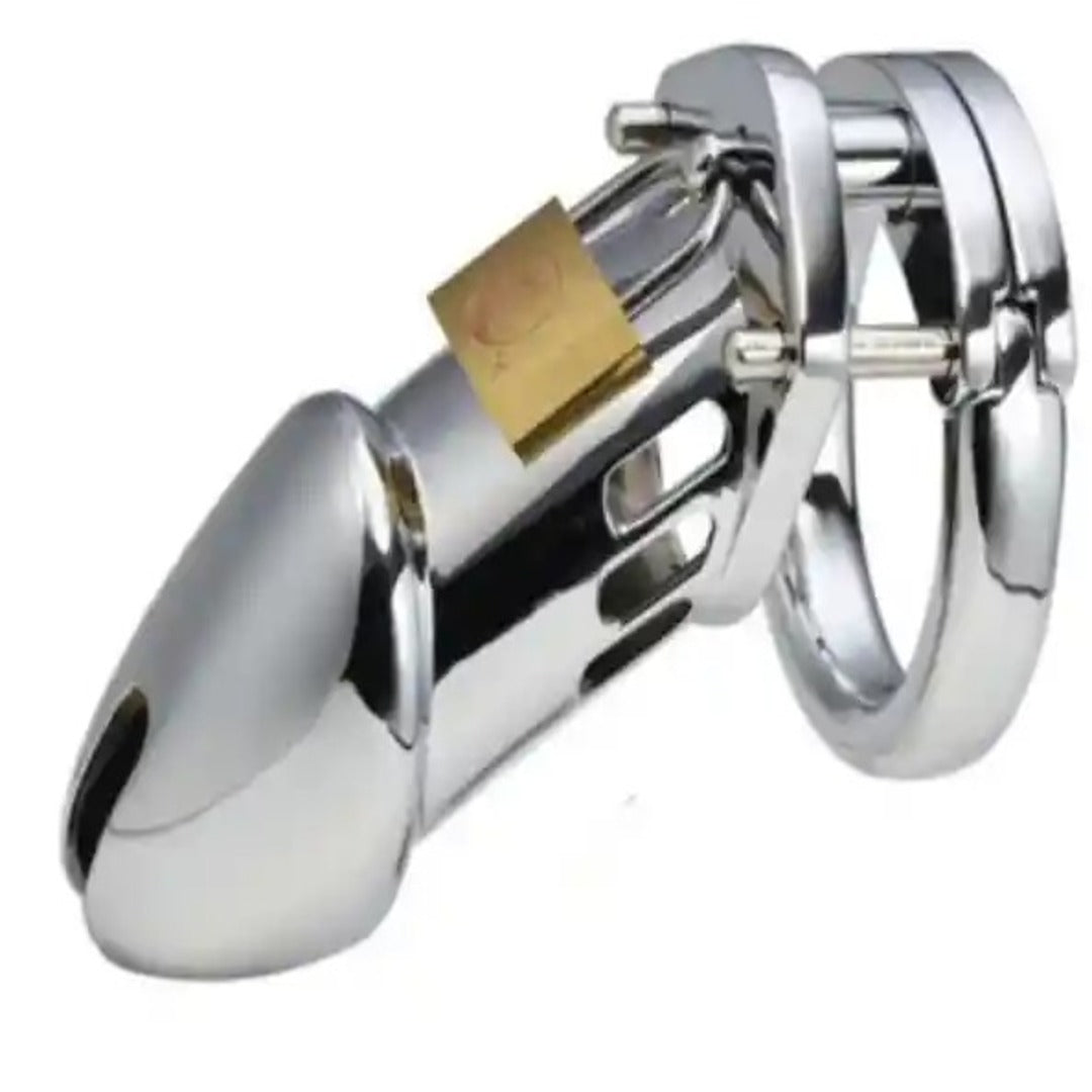 Jaula Metal Cerrada Castidad Masculino