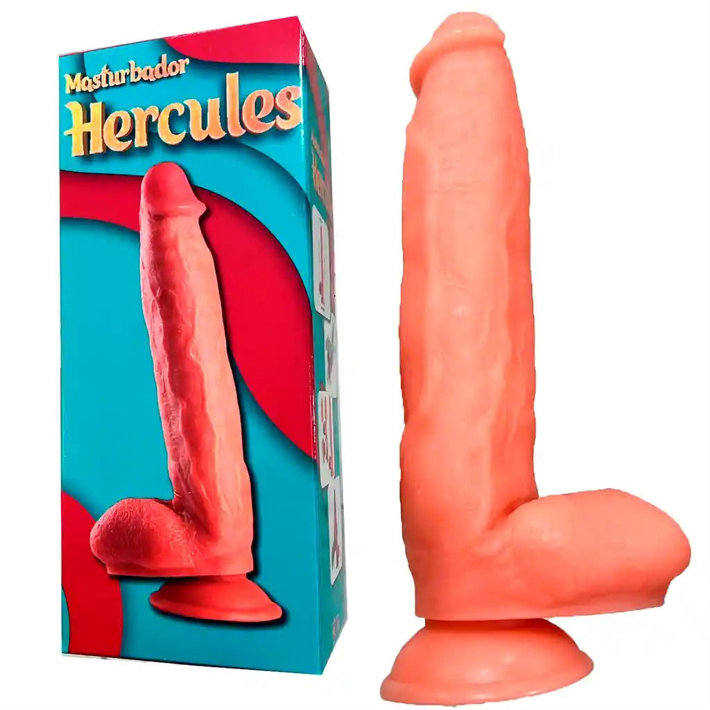 Dildo Realista Hercules Consolador Chupa Ventosa Gigante