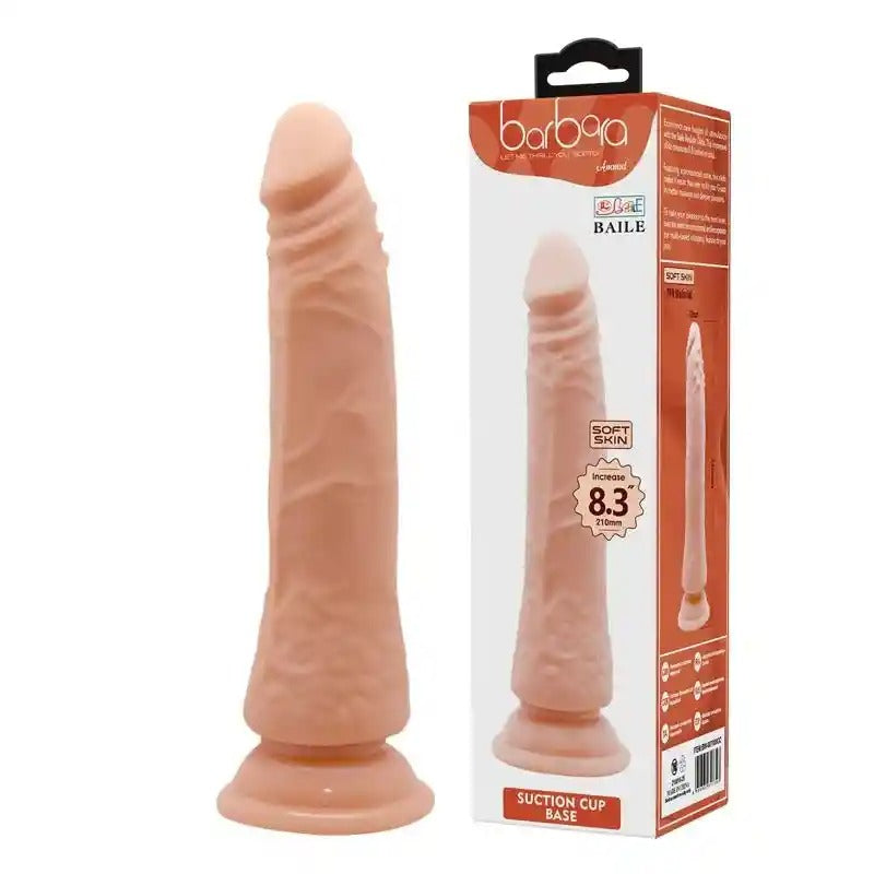 Dildo Consolador Chupa Ventosa Barbara