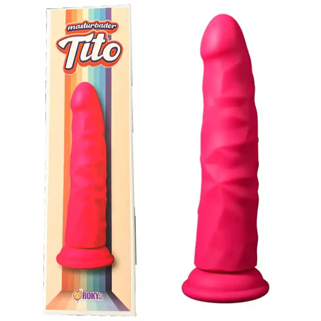 Dildo Consolador Chupa Ventosa Tito