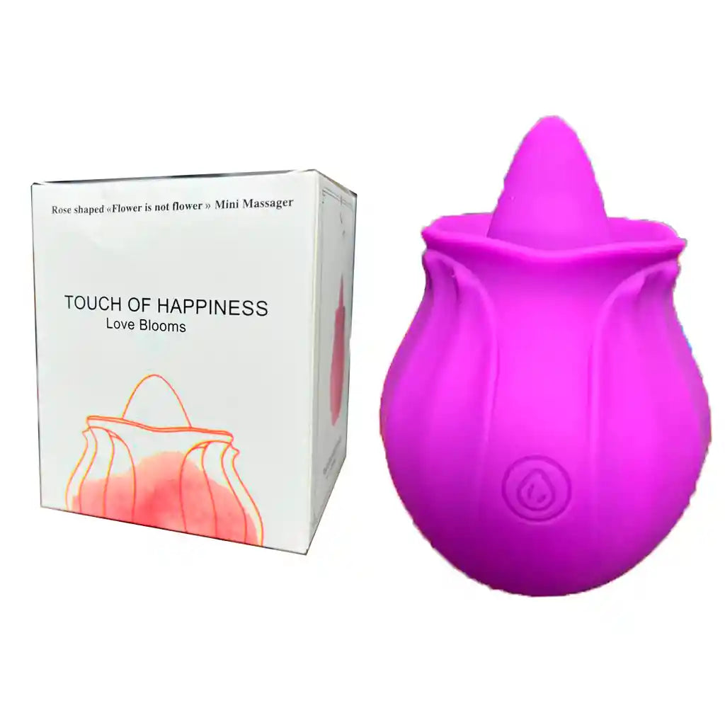 Rosa Flor Vibradora Clitoris